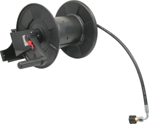 Option enrouleur de flexible HP NU pour nettoyeur eau froide et thermique pro.