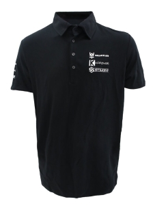 Polo noir taille S femme - Drakkar - Karzhañ - Stilker