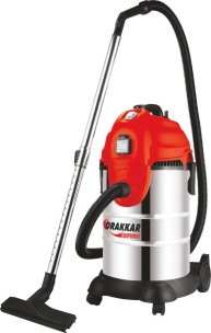 Aspirateur eau et poussière 30L 230V 1200W cuve inox/prise électroportatif Aspirateur eau et poussière 30L 230V 1200W cuve inox/prise électroportatif