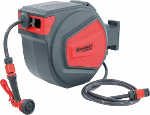 Enrouleur automatique de tuyau d'eau 20m + 2m Ø 11mm