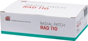 Emplâtre pour pneus RAD 110TL 1 plis 55x75mm - boîte de 20 pcs