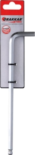 Clé mâle coudée hexagonale extra longue 8mm - carte