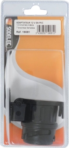 Adaptateur 13 plots mâles/7 plots femelles - blister