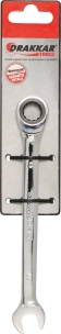 Clé mixte droite à cliquet de 11mm 72 dents - carte