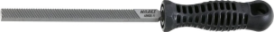 Lime plate avec manche dentition unilaterale de biais 12x260mm