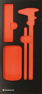 Module mousse 395x178mm métal vide pour multimètre/pied à coulisse