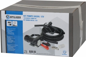Pompe à gasoil 12V 40 l/min - en kit