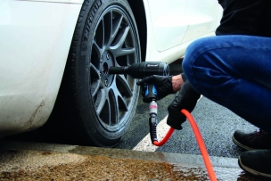 Douille à chocs gainée 1/2" 7/8" pour jantes alu Tesla