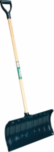 Poussoir polypropylène vert 53cm avec manche 117cm