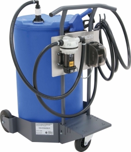 Kit de distribution mobile AdBlue® avec kit pompe et plateforme 20V Li-ion - 1 batterie 5Ah et chargeur