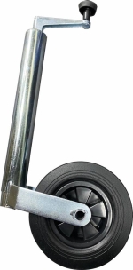 Roue jockey jante PVC 48mm course de 170mm 150kg Roue jockey jante PVC 48mm course de 170mm 150kg