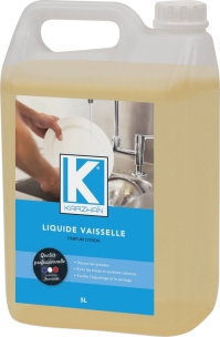 Liquide vaisselle parfum citron - lot de 3 bidons de 5L