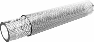 Tuyau air comprimé et liquide alimentaire en PVC 8x14mm 25m 