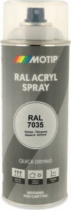 Peinture acrylique RAL 7035 gris clair - aérosol de 400ml