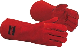 Gants de soudeur cuir doublé manchette 160mm T11