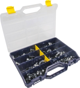 Collier acier zingué 12mm avec protection caoutchouc de 8 à 20mm - coffret de 100 pcs