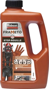 Traitement antirouille stop rouille immédiat Frameto Rubson - lot de 12 bidons de 500ml