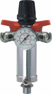 Régulateur de pression avec filtre et manomètre 3/8" BSP