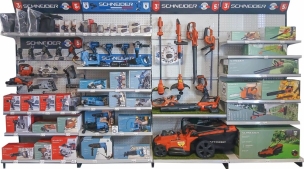 Implantation Schneider électroportatif regular et industrie + jardin - 4m haut