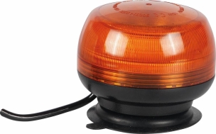 Mini-gyrophare LED flash 12/24V magnétique