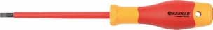 Tournevis plat 2,5x75mm isolé 1000V