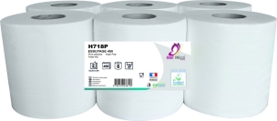 Ouate blanche 450 formats 185 x 200mm - lot de 6 bobines