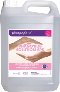 Solution hydroalcoolique virucide EN 14476 - bidon de 5L