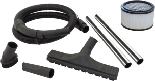 Aspirateur eau et poussière 50L 230V 1200W cuve inox basculante/prise électroportatif