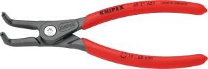 Pince coudée à 90° 165mm pour circlips extérieur 19/60mm - carte