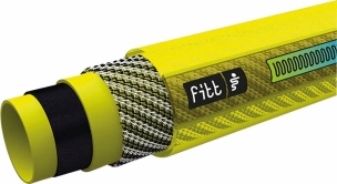 Tuyau d'arrosage renforcé professionnel jaune 15mm 50m - usage intensif