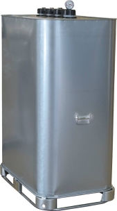Cuve de stockage gasoil galvanisée 1000L double paroi