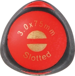 Tournevis plat 3x75mm - carte