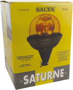 Gyrophare halogène H1 12V sur tige flexible