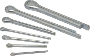 Goupilles fendues de 3 à 8mm - coffret de 290 pcs