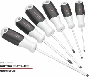 Jeu de tournevis Porsche Motorsport - 6 pcs