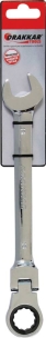 Clé mixte articulée à cliquet de 18mm - carte