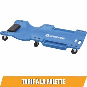 Chariot de visite 6 roues monobloc HDPE 100kg