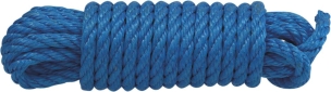 Cordage polypropylène bleu 12mm 25m