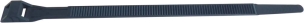 Collier nylon d'installation Col-Ty 9x180mm noir - lot de 100 pcs