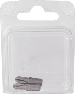 Embout hexagonal 1/4"x25mm avec empreinte Phillips® PH3 - lot de 2pcs