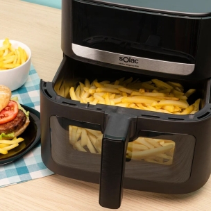 Friteuse à air sans huile 8L - 1800W Air Fry digital E80