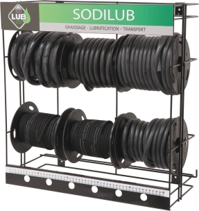 Durite en nitrile toilée intérieur et extérieur - présentoir de 6 bobines