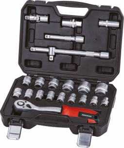 Coffret de douilles 1/2" - 22 pcs