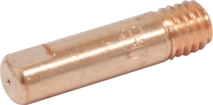 Tube contact acier 0.8mm pour torche TW160/180/MT15 - lot de 10pc