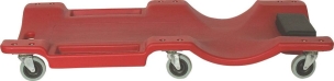 Chariot de visite 6 roues monobloc PVC 110kg