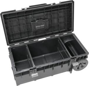 Malle de rangement COBOX avec roues et poignée télescopique 793x385x322mm