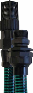 Tuyau d'aspiration 25mm 7m avec raccords 1" et crépine