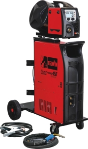 Poste à souder MIG-MAG/FLUX/BRASAGE/MMA/TIG DC-LIFT 230/400V Electromig 450 Synergic Aqua