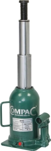 Cric bouteille hydraulique télescopique 10T vert