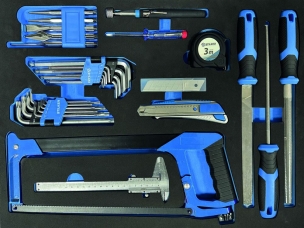 Mobilier d'atelier 4 éléments plateau bois - 247 outils